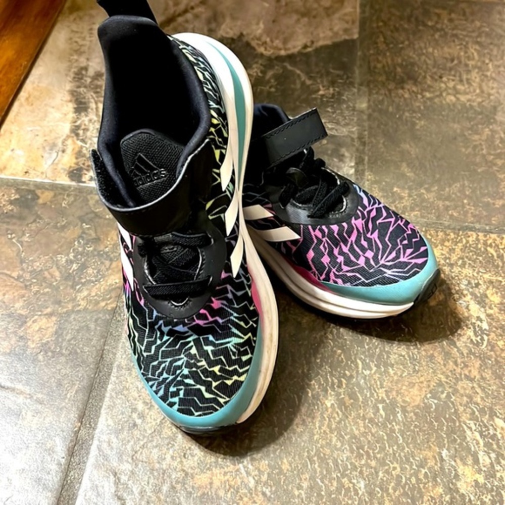 Adidas children running shoe